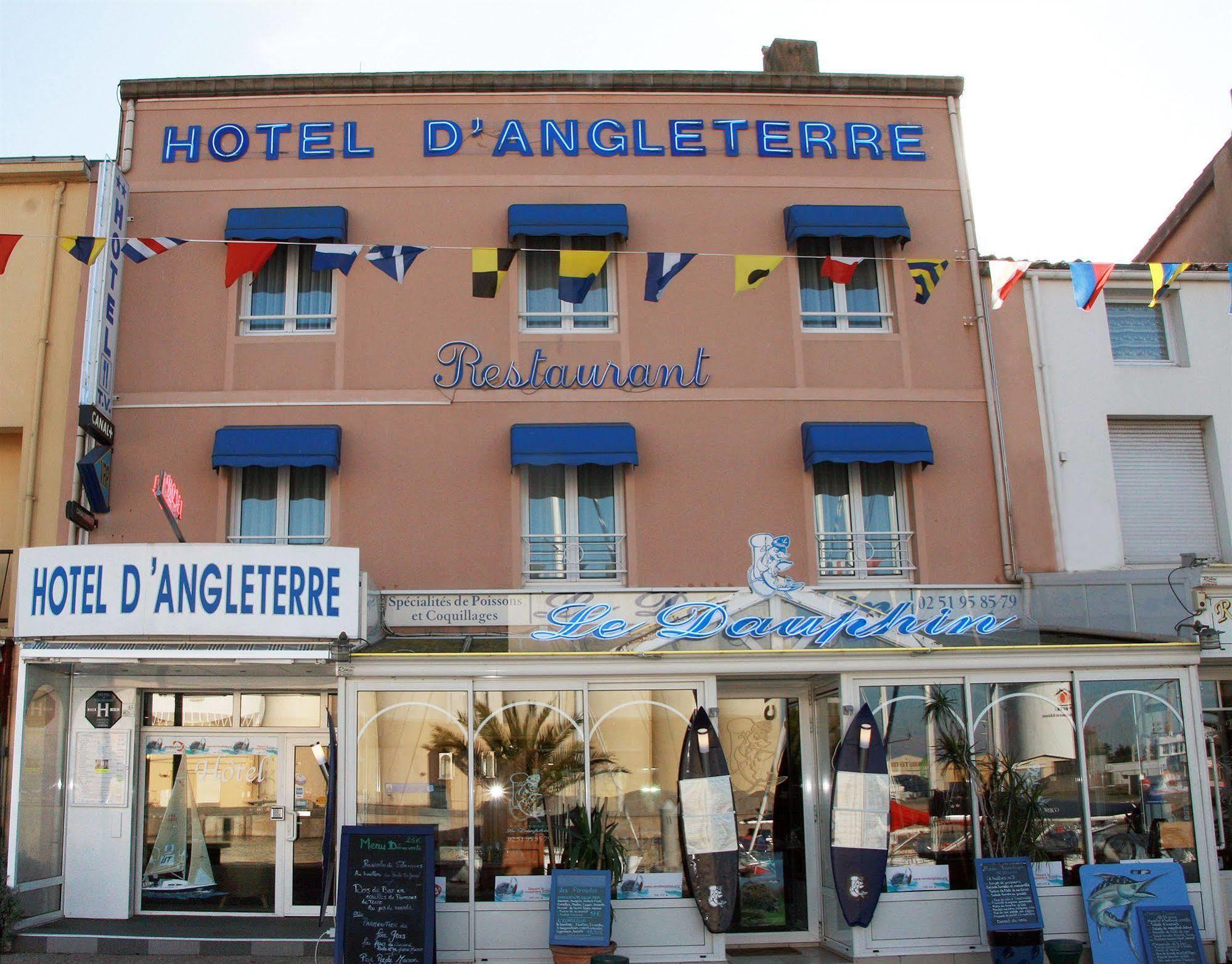Hotel Sables D'O Et Son Restaurant Le 16 Bis เลส์ซาบล์-โดล็อนน์ ภายนอก รูปภาพ